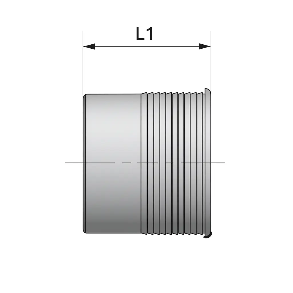 P100 Spigot  PVC Conduit Bush – 100mm 2.webp