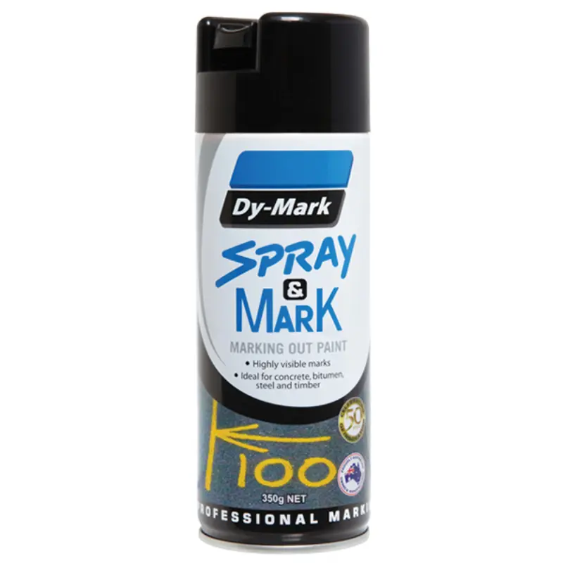Dy-Mark Spot Spray Paint 350g - Black