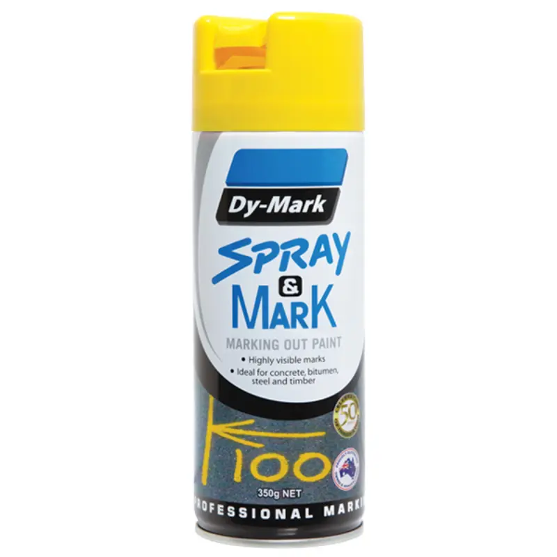 Dy-Mark Spot Spray Paint 350g - Yellow