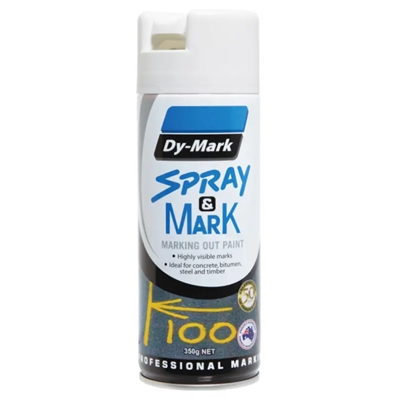 Dy-Mark Spot Spray Paint 350g - White