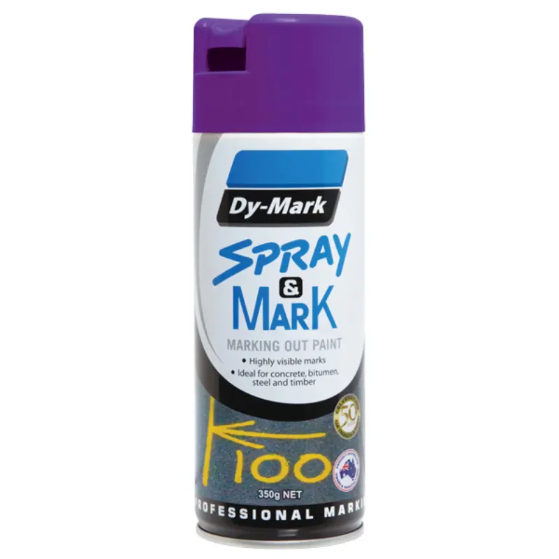 Dy-Mark Spot Spray Paint 350g - Fluoro Purple