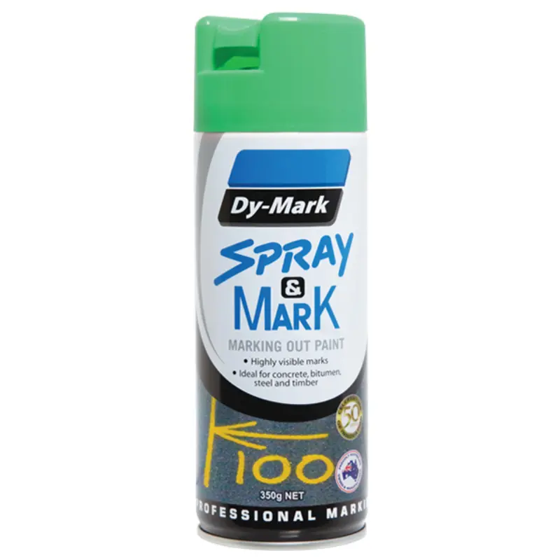 Dy-Mark Spot Spray Paint 350g - Fluoro Green