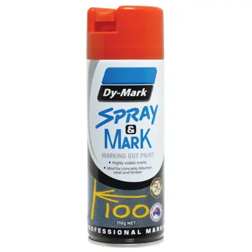 Dy-Mark Spot Spray Paint 350g - Orange