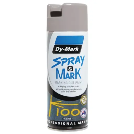 Dy-Mark Spot Spray Paint 350g - Grey