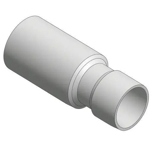 P100 Bore Pipe to P100 Conduit Joiner – 110mm x 100mm